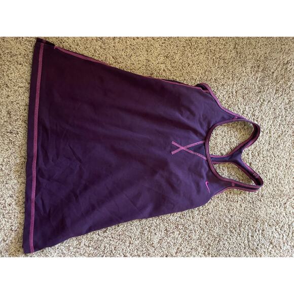 Nike womens medium purple racerback tank - Picture 1 of 3
